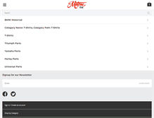 Tablet Screenshot of motone.com